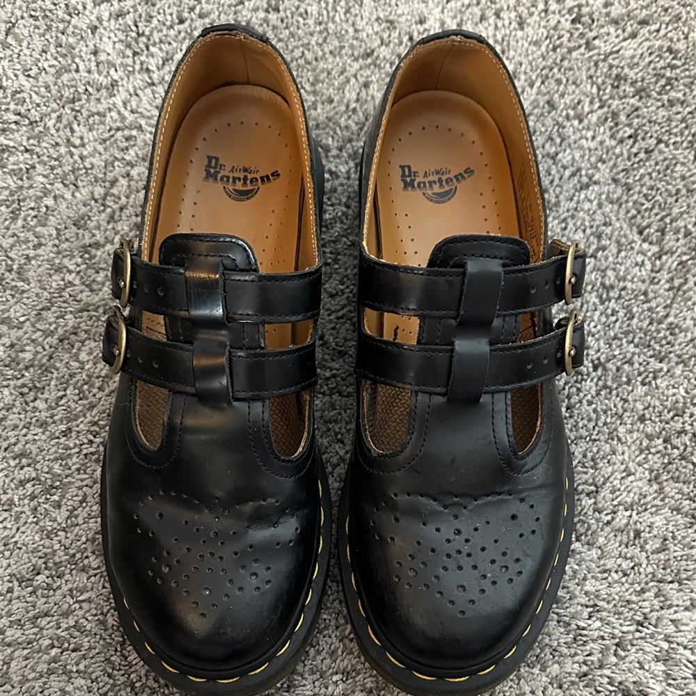 Dr. Martens Black Kids Dress Shoes